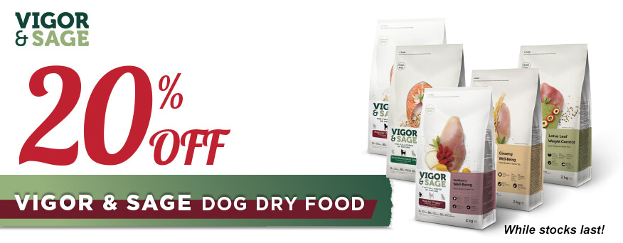 Vigor & Sage Dog Dry